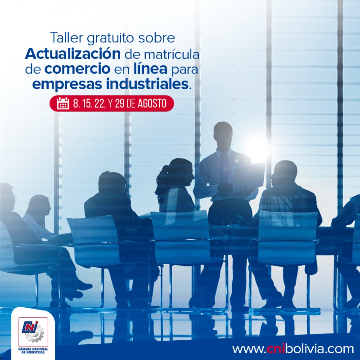 TALLER GRATUITO: ACTUALIZACIÓN DE LA MATRICULA DE COMERCIO EN LINEA PARA EMPRESAS INDUSTRIALES TALLER GRATUITO: ACTUALIZACIÓN DE LA MATRICULA DE COMERCIO EN LINEA PARA EMPRESAS INDUSTRIALES