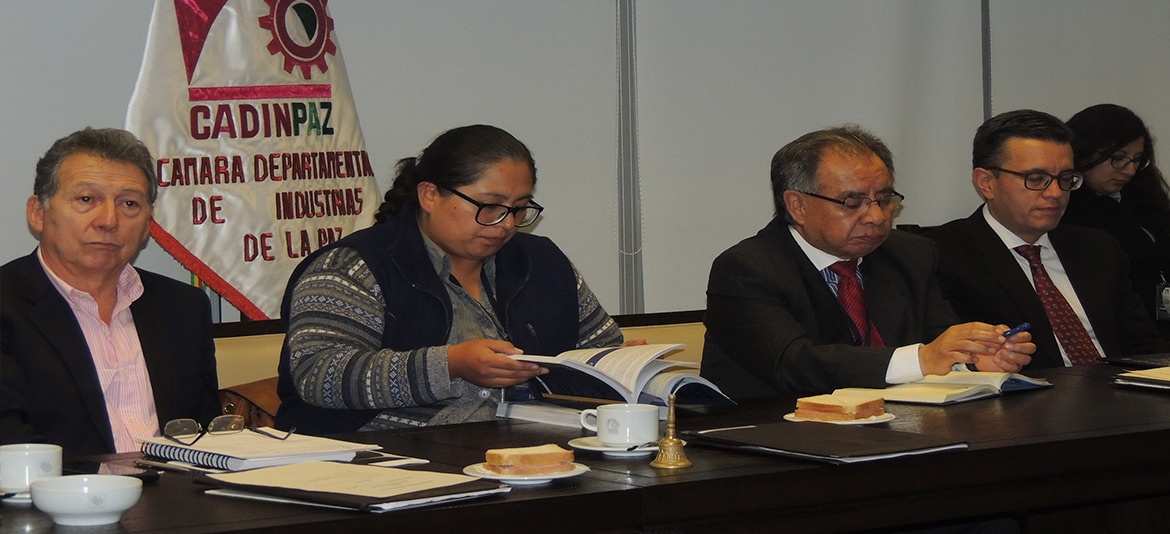 Directorio de CADINPAZ recibió visita de funcionarios del SIN Directorio de CADINPAZ recibió visita de funcionarios del SIN
