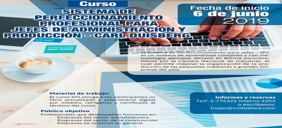 La CNI anuncia su curso de Sistema de Perfeccionamiento Profesional La CNI anuncia su curso de Sistema de Perfeccionamiento Profesional