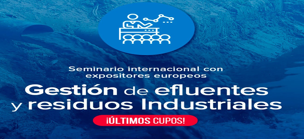 CNI realizará seminario internacional sobre gestión de efluentes y residuos industriales CNI realizará seminario internacional sobre gestión de efluentes y residuos industriales