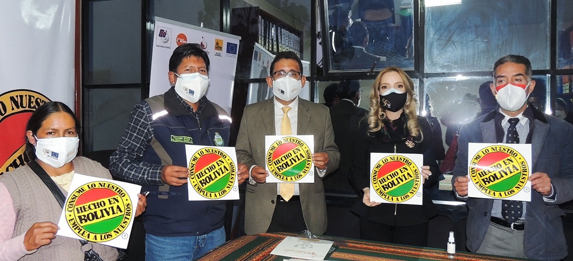 CADINPAZ firma convenios con la Alcaldía de Achocalla para fomentar actividad industrial CADINPAZ firma convenios con la Alcaldía de Achocalla para fomentar actividad industrial