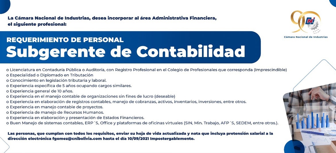 REQUERIMIENTO DE PERSONAL REQUERIMIENTO DE PERSONAL