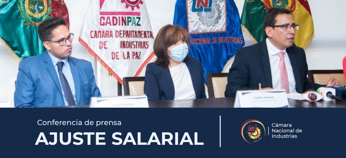 COMUNICADO DE LA CAMARA NACIONAL DE INDUSTRIAS RESPECTO DE LA DEMANDA DE INCREMENTO SALARIAL 2022 COMUNICADO DE LA CAMARA NACIONAL DE INDUSTRIAS RESPECTO DE LA DEMANDA DE INCREMENTO SALARIAL 2022